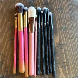 Luxie/moda pro face & eye brushes